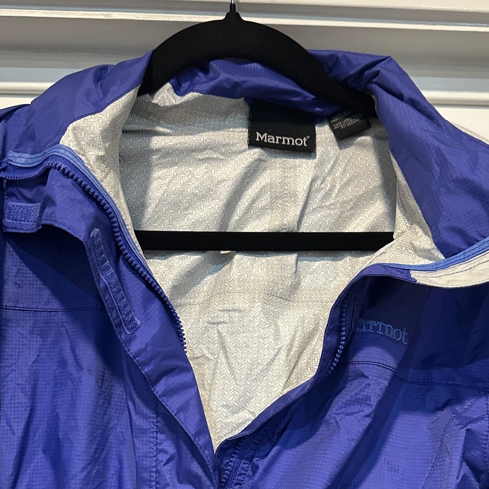 Marmot Royal Blue Lightweight Rain Jacket